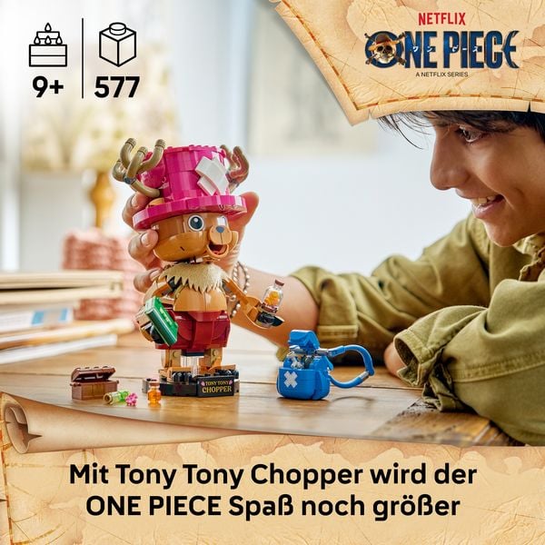 Produktbild: LEGO ONE PIECE 75643 Tony Tony Chopper, Spielzeug ab 9 mit Figur