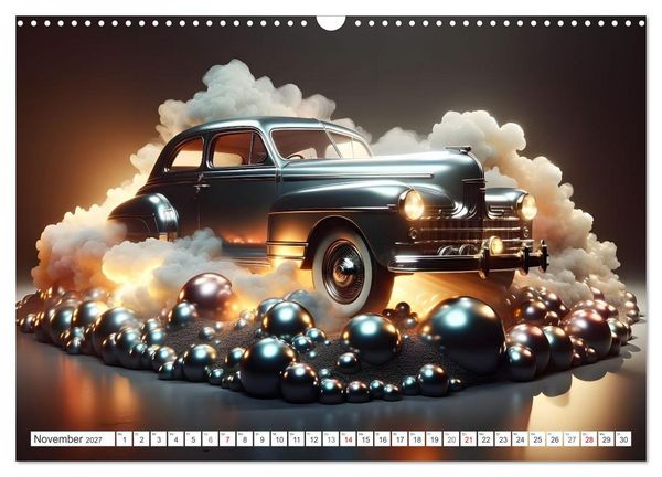Produktbild: Magische Blechtr&auml;ume (Wandkalender 2027 DIN A3 quer), CALVENDO Monatskalender