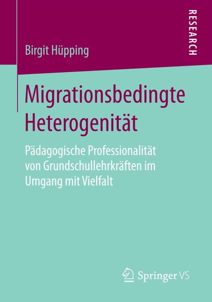 Produktbild: Migrationsbedingte Heterogenit&auml;t