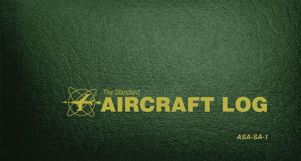 The Standard Aircraft Log, Taschenbuch von , Aviation Supplies & Academics, 9781560274193
