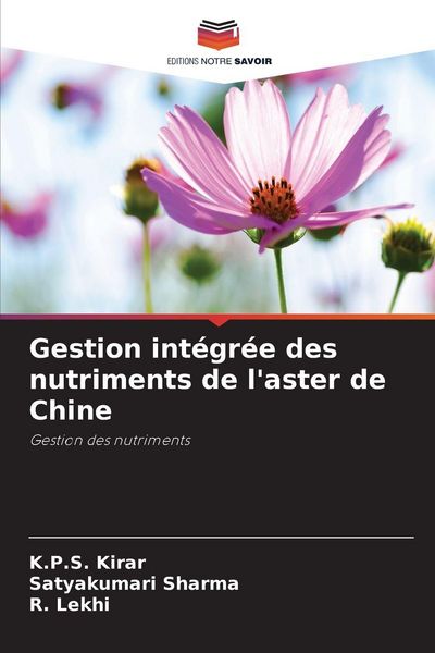 Produktbild: Gestion int&eacute;gr&eacute;e des nutriments de l'aster de Chine