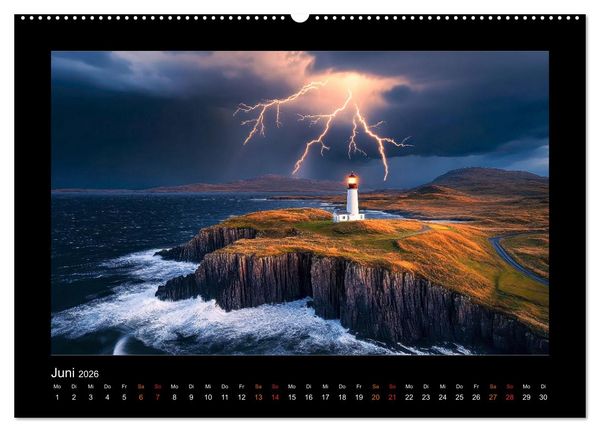 Produktbild: Momente voller Magie (hochwertiger Premium Wandkalender 2026 DIN A2 quer), Kunstdruck in Hochglanz