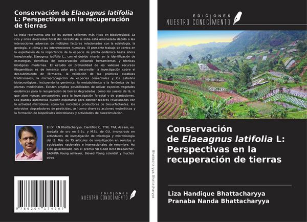 Produktbild: Conservaci&oacute;n de Elaeagnus latifolia L: Perspectivas en la recuperaci&oacute;n de tierras