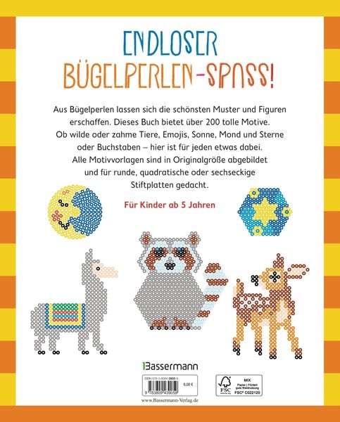Produktbild: Mein buntes Vorlagenbuch - B&uuml;gelperlen. &Uuml;ber 200 Motive