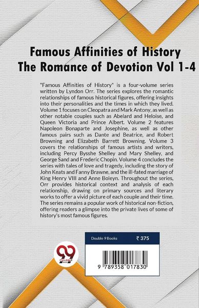 Produktbild: Famous Affinities of History The Romance of Devotion Vol 1-4