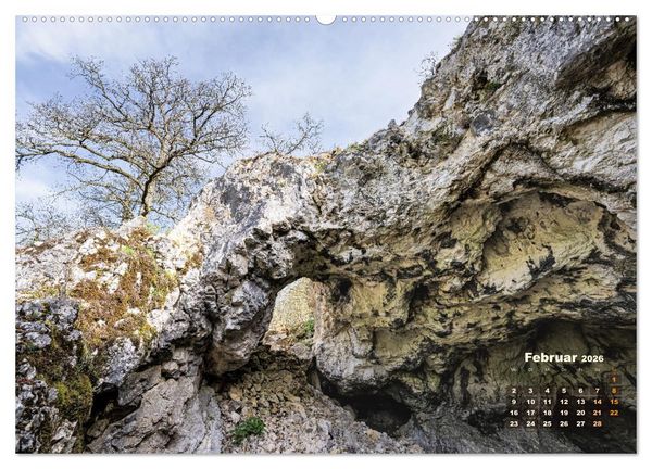 Produktbild: Faszinierende H&ouml;hlen auf der Schw&auml;bischen Alb (Wandkalender 2026 DIN A2 quer), CALVENDO Monatskalender