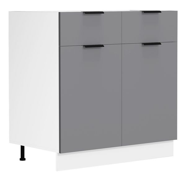 Produktbild: K&uuml;chenschrank B80 cm Unterschrank Schublade Fasola