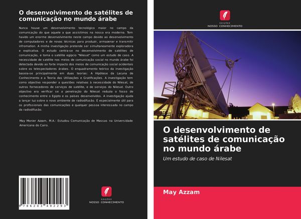 Produktbild: O desenvolvimento de sat&eacute;lites de comunica&ccedil;&atilde;o no mundo &aacute;rabe