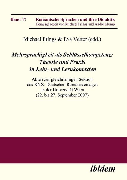 Produktbild: Mehrsprachigkeit als Schl&uuml;sselkompetenz