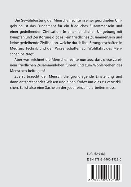 Produktbild: Menschenrechte und Pflichten - revidiert