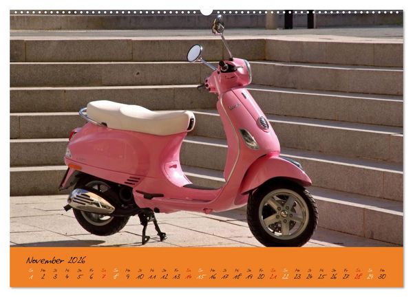 Produktbild: Vespa Liebe (Wandkalender 2026 DIN A2 quer), CALVENDO Monatskalender