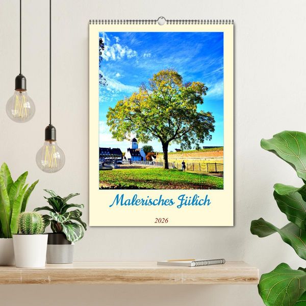 Produktbild: Malerisches J&uuml;lich (Wandkalender 2026 DIN A2 hoch), CALVENDO Monatskalender
