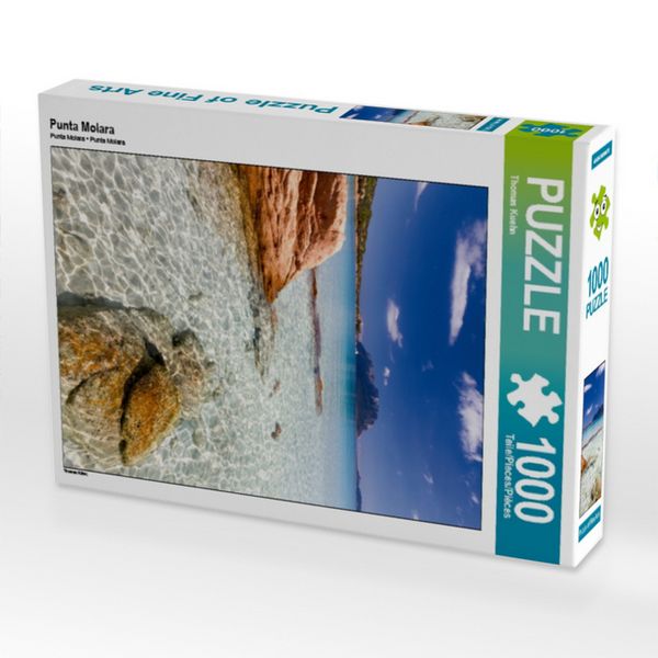 Produktbild: CALVENDO Puzzle Punta Molara | 1000 Teile Lege-Gr&ouml;&szlig;e 64x48cm Foto-Puzzle f&uuml;r gl&uuml;ckliche Stunden