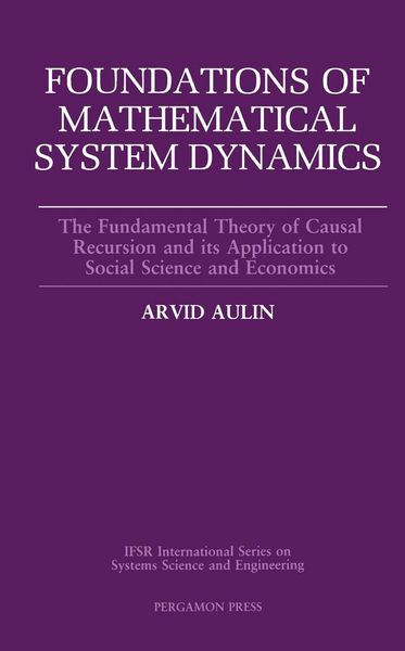 Produktbild: Foundations of Mathematical System Dynamics