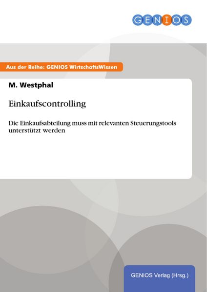 Produktbild: Einkaufscontrolling