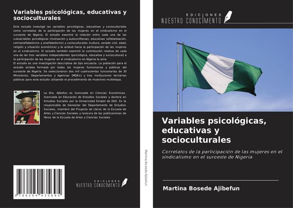 Produktbild: Variables psicol&oacute;gicas, educativas y socioculturales