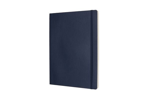 Produktbild: MOLESKINE NOTIZBUCH XL, BLANKO, SOFT COVER, SAPHIR