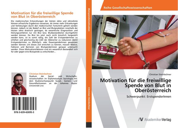 Produktbild: Motivation f&uuml;r die freiwillige Spende von Blut in Ober&ouml;sterreich