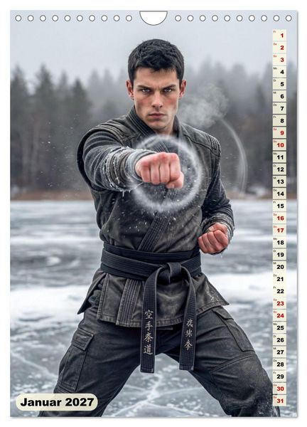 Produktbild: Die Kunst des Kampfes (Wandkalender 2027 DIN A4 hoch), CALVENDO Monatskalender