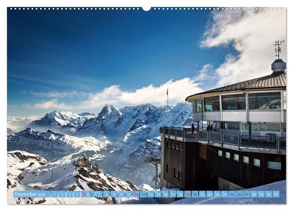 Produktbild: Berner Oberland - Ausflugsziele (hochwertiger Premium Wandkalender 2026 DIN A2 quer), Kunstdruck in Hochglanz
