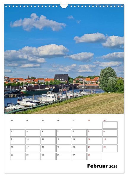 Produktbild: Boizenburg am Elberadweg (Wandkalender 2026 DIN A3 hoch), CALVENDO Monatskalender