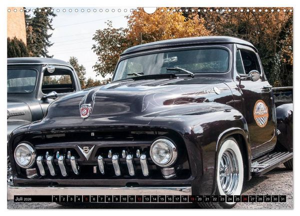 Produktbild: FORD PICK-UPS F 1 - F 100 (Wandkalender 2026 DIN A3 quer), CALVENDO Monatskalender