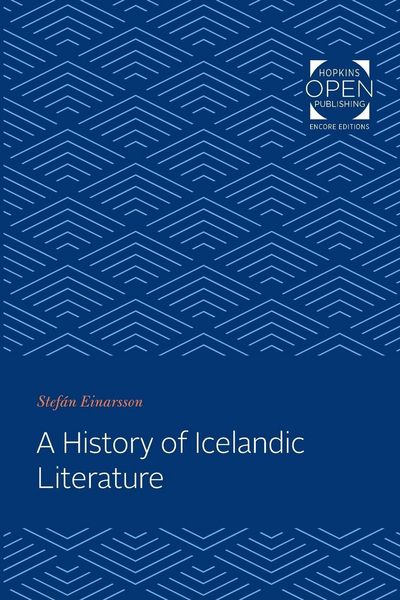 Produktbild: A History of Icelandic Literature