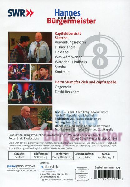 Produktbild: Hannes und der B&uuml;rgermeister - Teil 8