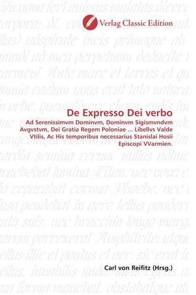 Produktbild: De Expresso Dei verbo