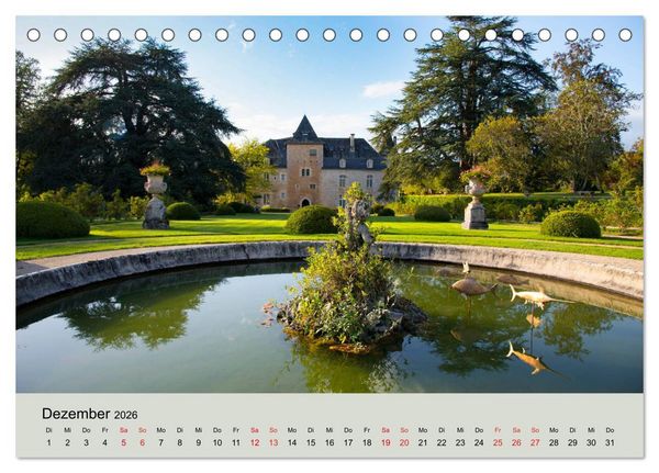 Produktbild: Frankeichs Bauwerke - Schl&ouml;ser und Burgen in der Grand Nation (Tischkalender 2026 DIN A5 quer), CALVENDO Monatskalender