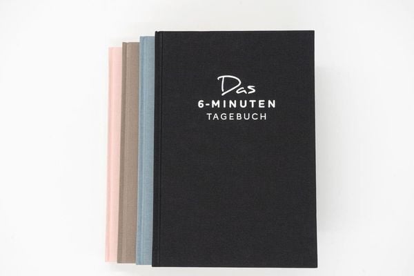 Produktbild: Das 6-Minuten-Tagebuch (opalblau)