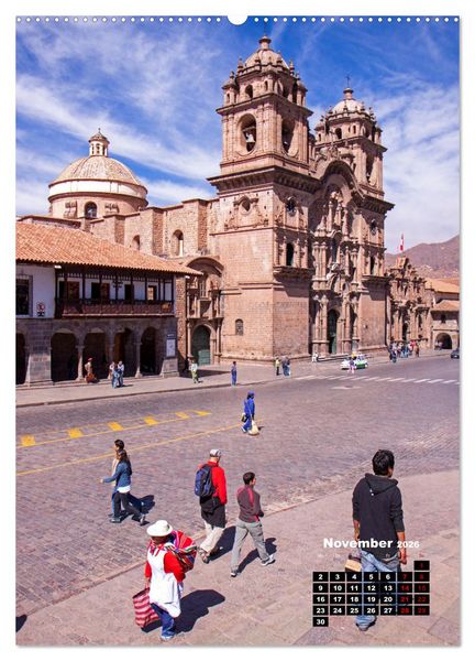 Produktbild: Peru - Kultur - Menschen - Natur (Wandkalender 2026 DIN A2 hoch), CALVENDO Monatskalender