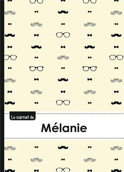 Produktbild: Carnet melanie lignes,96p,a5
