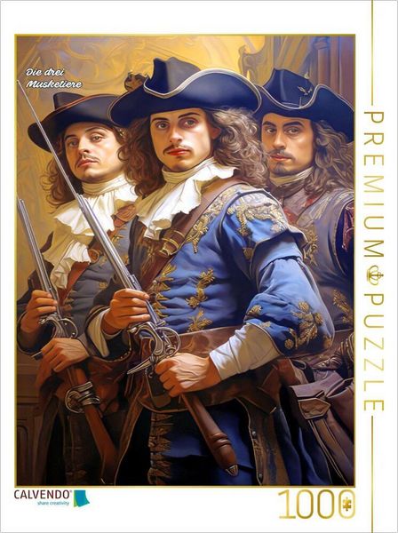 Produktbild: CALVENDO Puzzle Weltliteratur visualisiert | 1000 Teile Lege-Gr&ouml;&szlig;e 64x48cm Foto-Puzzle f&uuml;r gl&uuml;ckliche Stunden