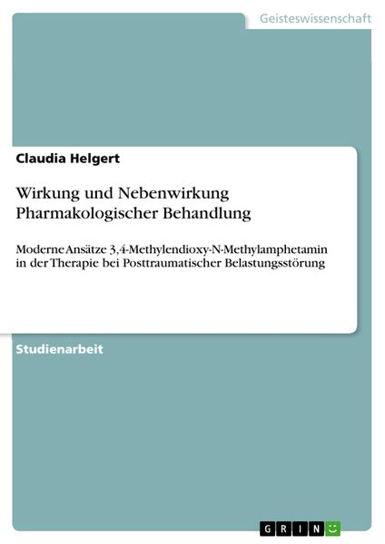 Produktbild: Wirkung und Nebenwirkung Pharmakologischer Behandlung