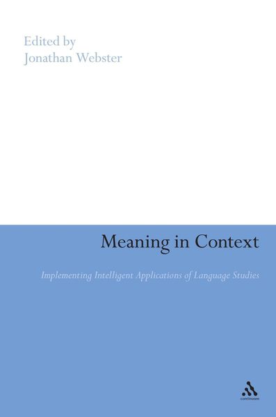 Produktbild: Meaning in Context