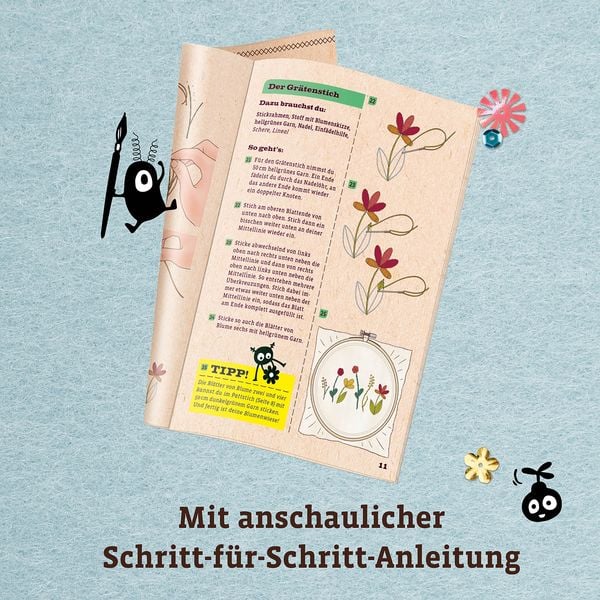 KOSMOS - AllesKönnerKiste - Sticken Kreativ-Set