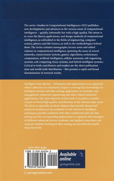 Produktbild: Intelligent Data Mining