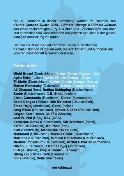 Produktbild: Cartoon Postkarten - Klimawandel
