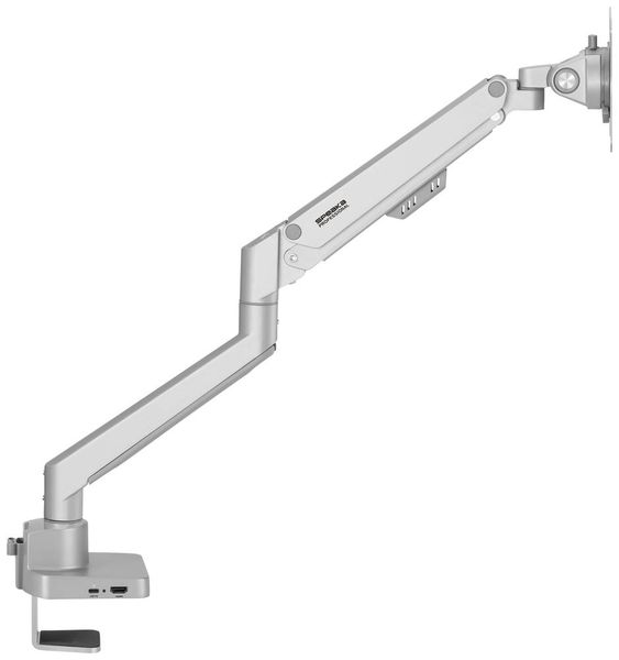 Produktbild: SpeaKa Professional Monitor-Tischhalterung SP-MM-600 1 Display(s) 43,2cm (17\") - 81,3cm (32\") Silber Rotierbar, Neigbar