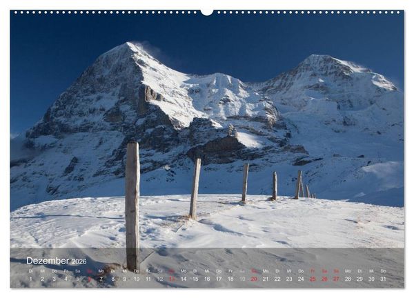 Produktbild: Faszinierende Landschaften der Welt: Traumberge und Wanderparadiese (hochwertiger Premium Wandkalender 2026 DIN A2 quer), Kunstdruck in Hochglanz