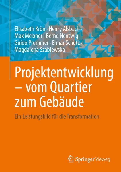Produktbild: Projektentwicklung - vom Quartier zum Geb&auml;ude