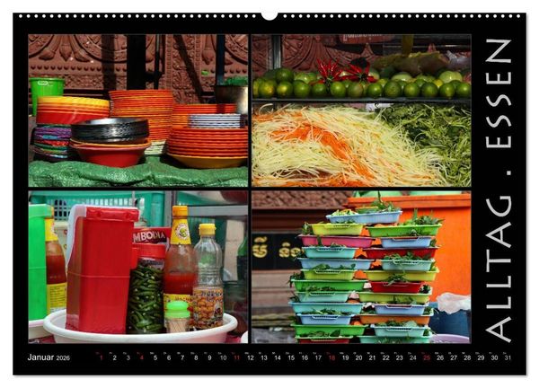 Produktbild: Kambodscha - Highlights aus Asien 2026 (Wandkalender 2026 DIN A2 quer), CALVENDO Monatskalender