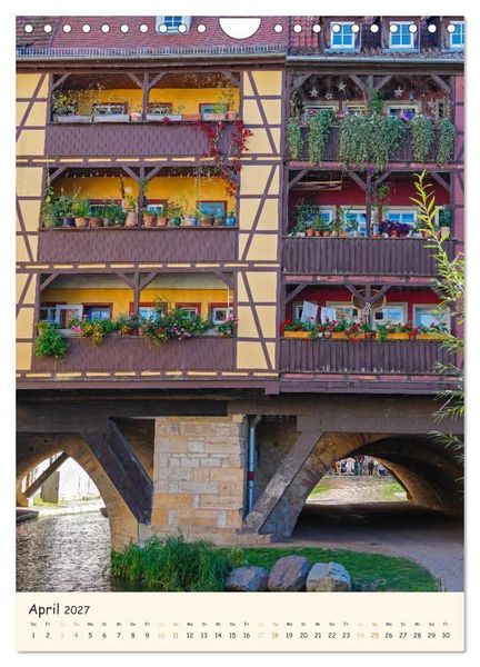 Produktbild: Erfurt von seiner sch&ouml;nsten Seite (Wandkalender 2027 DIN A4 hoch), CALVENDO Monatskalender