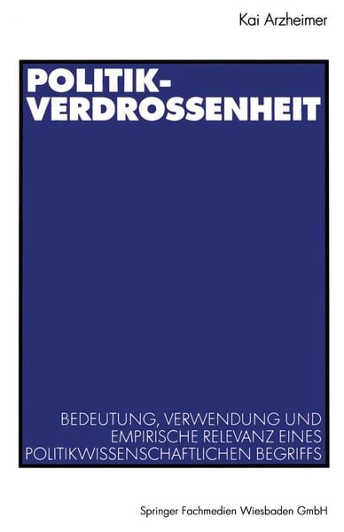 Produktbild: Politikverdrossenheit