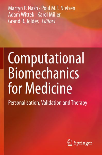 Produktbild: Computational Biomechanics for Medicine