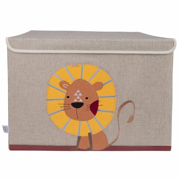Aufbewahrungsbox Löwe mit Deckel