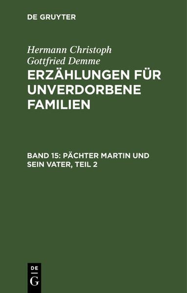 Produktbild: P&auml;chter Martin und sein Vater, Teil 2