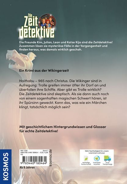 Produktbild: Die Zeitdetektive, 7, Odins magisches Schwert