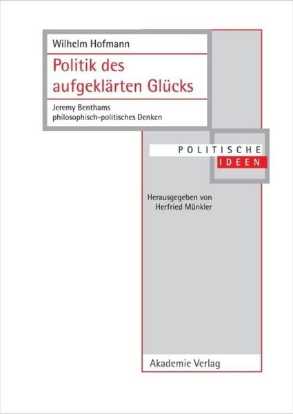 Produktbild: Politik des aufgekl&auml;rten Gl&uuml;cks